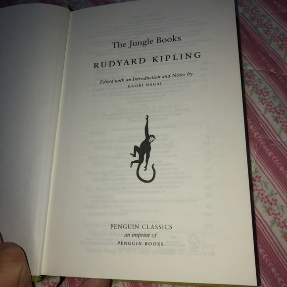 The Jungle Books by Rudyard Kipling - Green Hardcover - Picture 3 of 8
